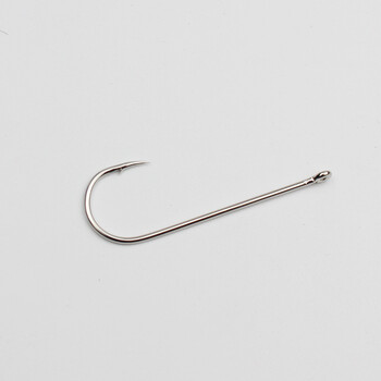 管付鱼钩带孔散装进口长柄海钓钩加长直柄细丝活饵黑鲷海鲋沙虫钩 a