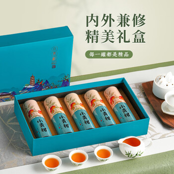 天洲溪陈皮之乡新会小青柑 云南熟普洱 250g茶叶礼盒送人领导长辈礼品