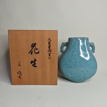 青瓷双耳瓶型号规格- 京东