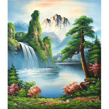 【油画】邸占军《聚宝图》