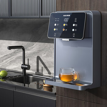 奥克斯（AUX）管线机家用净水器净饮机伴侣 即热即饮 六段控温 一键触控 壁挂式直饮饮水机 AUX-GX-D【UV杀菌】