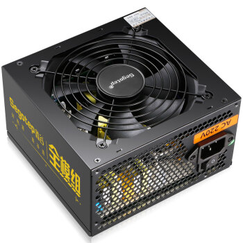 鑫谷（segotep）额定650W 全模750电源（双CPU供电口/全模组化设计/多口共享盲插/省电宽幅/12CM温控风扇）