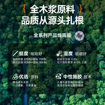 晨光金晨光 A4纸 70g 双面打印纸 高档品质款复印纸 500张/包 单包装 APYVQ27L【缺页10倍赔】