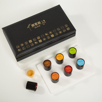小茶匠茶叶特级红茶金骏眉6大茗茶御茗阁尊享18罐组合茶礼148g 随机发货