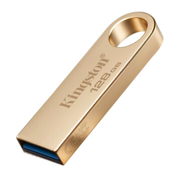 金士顿（Kingston）128GB USB3.2 Gen 1 U盘 DTSE9G3 金属U盘 读速220MB/s 写速100MB/s 学习办公投标电脑车载通用