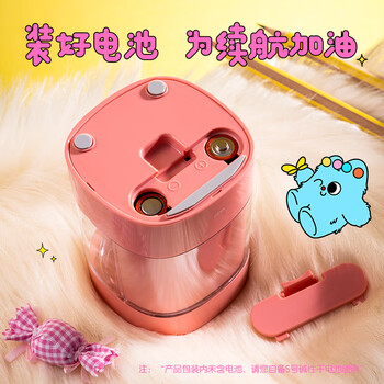得力（deli）电动卷笔刀 升级省力多功能按压半自动铅笔削笔机削笔器削笔刀学生文具考试儿童生日礼物男女孩