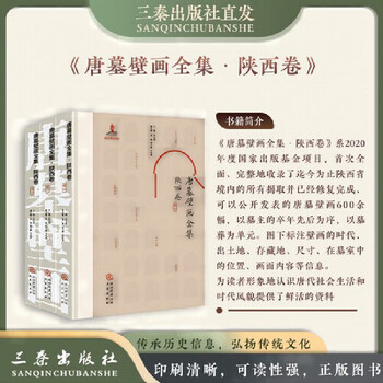 ▲01)【同梱不可】陜西新出土唐墓壁画/張建林/重慶出版社/1998年/中文書/中国美術/A 唐墓壁画- 京东