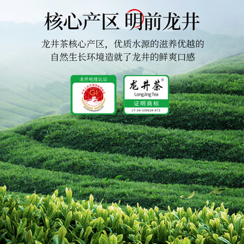 品如故茶叶绿茶龙井茶250g2026新茶特级明前春茶嫩芽送长辈老丈人礼盒装