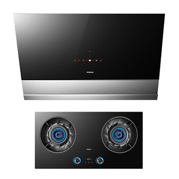 老板(robam)5702s  2倍风压大吸力油烟机 9b515 双向双内焰 紫焰大火