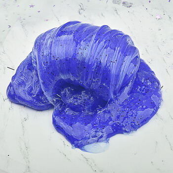 彩泥史莱姆解压儿童手工礼物少女网起泡胶超大气泡 蓝莓果色起泡胶