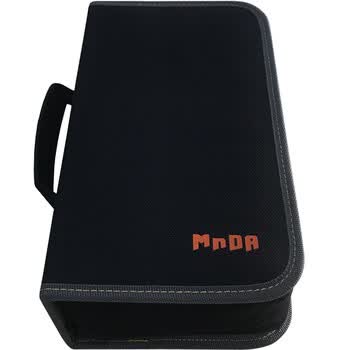 铭大金碟（MNDA）车载CD包 CD/DVD光盘包 牛津布大容量可装120片 家用收纳包