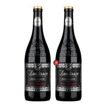 法国原瓶进口红酒 AOP级14度 勆迪珍酿干红葡萄酒 750ml