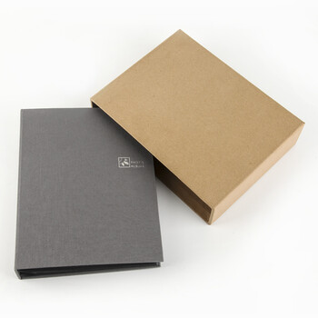 Nakabayashi仲林插袋式布艺相册160张6寸/80张7寸混装 小容量影集/家庭相薄照片书 灰色 NBPK-KG160-GY