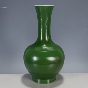 中国 明代 緑釉 嶺果緑瓶 花瓶 C Ｒ5090 - ホビー・楽器・アート