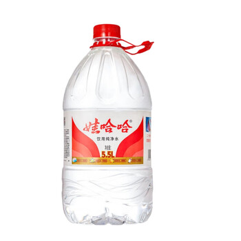 娃哈哈纯净水 5.5L*4桶 纸箱装整箱大桶装水 泡茶冲奶粉 哇哈哈饮用水