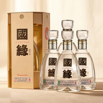 国縁（GUOYUAN）　今世缘 国缘 四开 42%vol 幽雅醇厚型白酒 国缘四开酒】价格_国缘四开酒图片- 京东