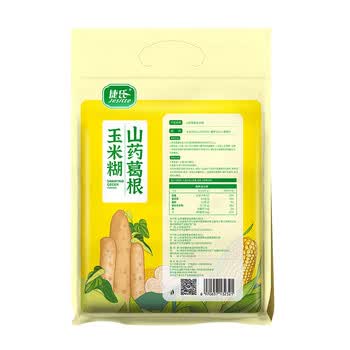 捷氏低脂高钙山药葛根玉米糊600g无蔗糖玉米羹粗粮暖胃早餐冲饮代餐粉