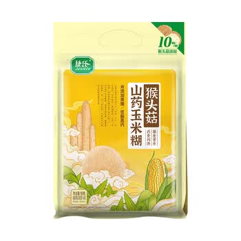 捷氏猴头菇山药玉米糊600g低脂肪无蔗糖中老年养护胃营养品早餐玉米羹