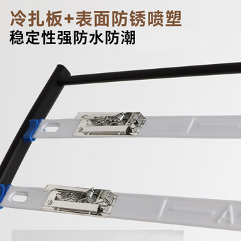 优必利报刊架 图书馆置物架 宣传资料杂志架产品展示架宣传栏展示架K-35黑色