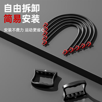 匹克扩胸拉力器弹力带男女健身器材多功能卷腹拉力绳家用普拉提运动