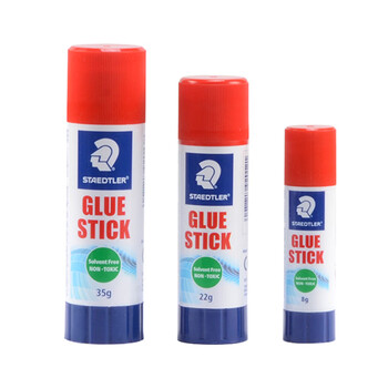 施德楼（STAEDTLER）22g高粘度固体胶水胶棒 快干耐用手工DIY学习文具办公用品开学必备920122