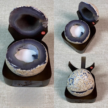 天然玛瑙紫水晶聚宝盆品牌及商品- 京东