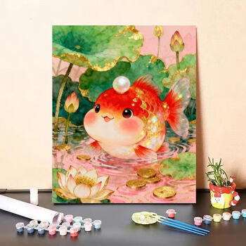 diy油画鱼品牌及商品- 京东