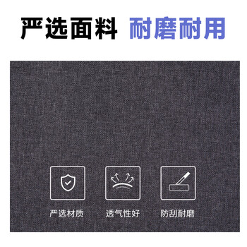 优必利 学生补习袋 多功能手提袋 公文包 大容量办公文件袋 小学初中高中手提补习袋 竖款 21008A黑色
