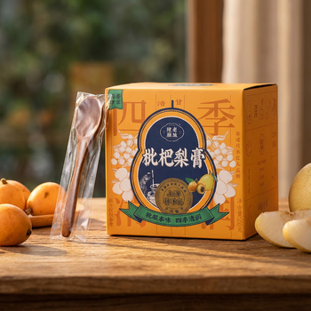 豫园老城隍庙250g枇杷梨膏礼盒 上海伴手礼 无添加剂天然冲泡即食饮品