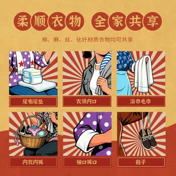 大运河皂老肥皂206g*8块装经典老国货正宗透明校服净洗衣肥皂家用实惠装