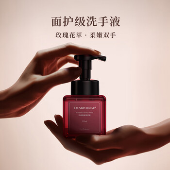 浣洗屋LaundryHouse浣洗屋云朵泡沫洗手液保加利亚玫瑰香氛4H留香225ml