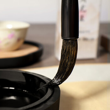 周虎臣【赵之谦定制行草】 上海周虎臣 毛笔 狼毫笔 魏碑体行书草书对联 大楷 名人名笔