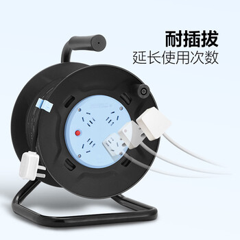 公牛（BULL） 过热保护电缆卷盘插座/插排 GN-8030 4位30米卷线盘工程专用