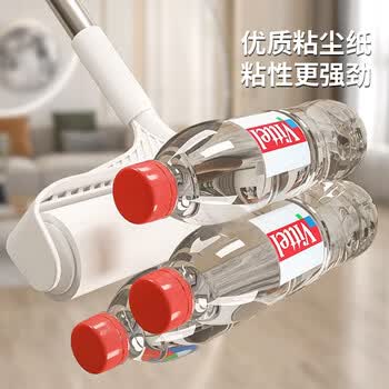 LYNN粘毛器滚筒长杆30cm6卷360撕沾毛神器衣服猫狗毛宠物地毯清理