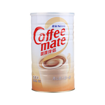 雀巢（Nestle）咖啡奶茶伴侣植脂末700g/罐 奶精密封桶装 0反式脂肪酸