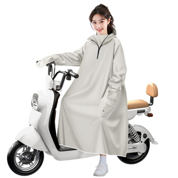 台铃电瓶摩托车电动车雨衣全身防暴雨骑行雨衣一体式全身加大加厚雨披