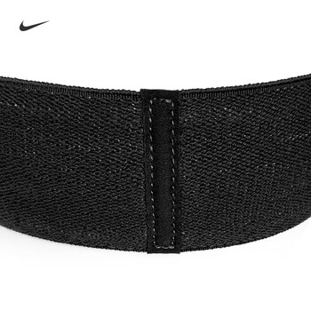 耐克（NIKE）运动吸导汗束发头带巾护额头箍跑步黑白N1000579010OS/DA7022-010