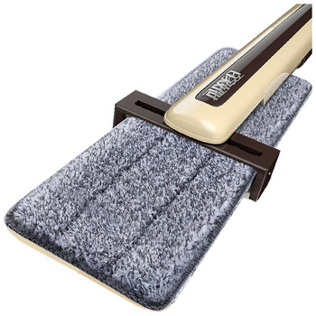 百家好世平板拖把替换拖布4片33cm免手洗懒人墩布头家用托布木地板平拖 百家好世平板拖把替换拖布4片33cm免手洗懒人墩布头家用托布木地板平拖