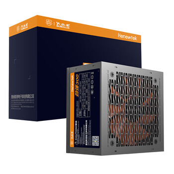 大水牛（BUBALUS）额定300W 劲强300台式电脑电源（12CM风扇/宽幅/智能温控/低待机功耗/支持背线）