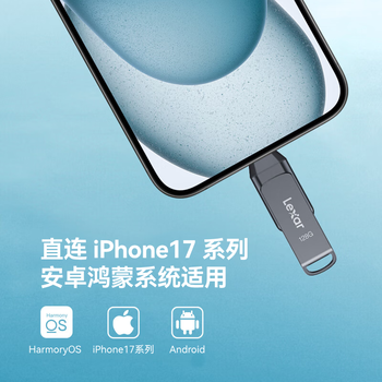 雷克沙(Lexar)128GB USB3.2 Type-C手机U盘D400 手机电脑两用 金属双接口 OTG 安卓苹果17笔电优盘 雷克沙(Lexar)128GB USB3.2 Type-C手机U盘D400 手机电脑两用 金属双接口 OTG 安卓苹果17笔电优盘