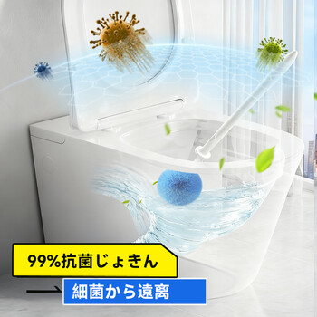 CONDOR日本马桶刷子无死角洗厕所壁挂式长柄软毛洁厕刷卫生间清洁神器
