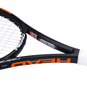 海德（HEAD）网球拍Radical Elite全碳素纤维 磨砂灰橙 穿好线 含网球手胶避震