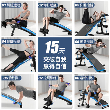 多德士（DDS）仰卧起坐健身器材仰卧板收腹机锻炼腹肌训练辅助器115SD