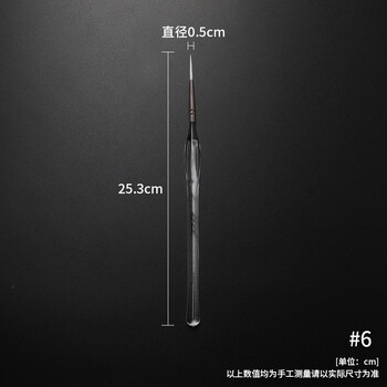 【全网低价】蒙玛特(Mont Marte)勾线笔6号 画笔勾线笔美术套装绘画颜料画画笔 尼龙软头描线笔描边笔勾勒笔套装MPB0186美术写生 【全网低价】蒙玛特(Mont Marte)勾线笔6号 画笔勾线笔美术套装绘画颜料画画笔 尼龙软头描线笔描边笔勾勒笔套装MPB0186美术写生