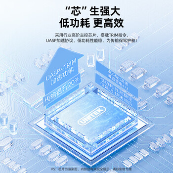 优越者40Gbps硬盘盒USB4.0高速M.2 NVMe固态移动硬盘盒兼容雷电5/4/3适用 Macmini 笔记本台式机扩展SSD