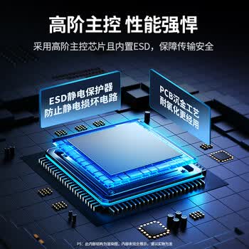 绿联 M.2 NVMe/SATA双协议硬盘盒 Type-C3.2移动固态硬盘盒 适用笔记本电脑苹果16手机外接SSD硬盘盒