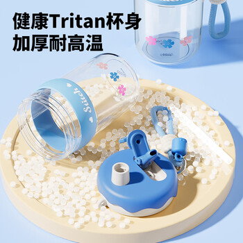 迪士尼吸管杯子学生儿童水杯女士夏季Tritan塑料便携耐高温 600mL史迪奇 迪士尼吸管杯子学生儿童水杯女士夏季Tritan塑料便携耐高温 600mL史迪奇