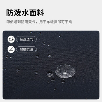 乐上（LEXON）单肩包男士商务斜跨包休闲耐磨iPad包深蓝色 大号