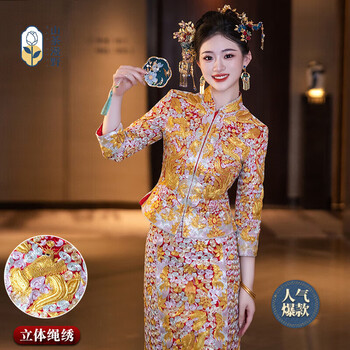 裙褂结婚品牌及商品- 京东