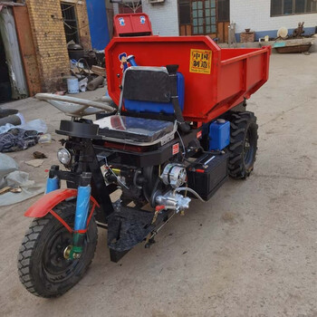 smvp柴油工程三轮车自卸养殖农用三马子爬山农用车工地四轮车 8马力